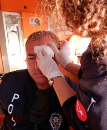 Edirne’de maçta polise yumruklu saldırı: 1 polis yaralandı