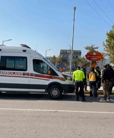Elektrikli bisikletten düşen 2 çocuk yaralandı