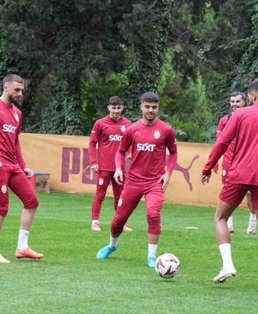 Galatasaray, FC RFS maçı hazırlıklarını sürdürdü