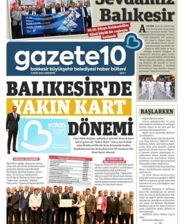 Gazete10’un ilk sayısı çıktı