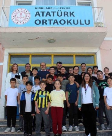 Kırklareli’nde öğrencilere anız yakmanın zararları hakkında bilgi verildi