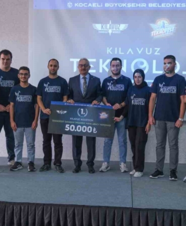 Kocaelili gençler TEKNOFEST’e damga vurdu