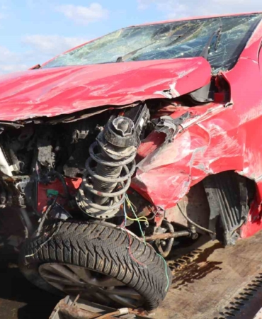 Kuzey Marmara Otoyolu’nda korkutan kaza: 4 yaralı