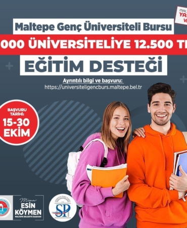 Maltepe Belediyesi’nden 1000 üniversiteliye bin 250 TL burs