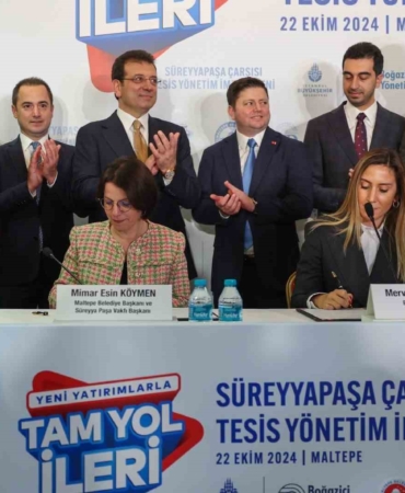 Maltepe’de Süreyyapaşa Çarşısı için imzalar atıldı