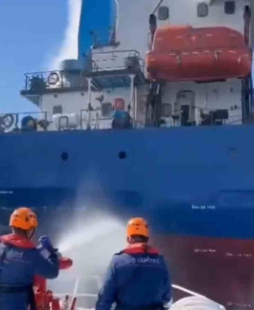 Marmara’da yanan geminin Yalova’da tersanede onarımı yapıldıktan sonra yola çıktığı ortaya çıktı