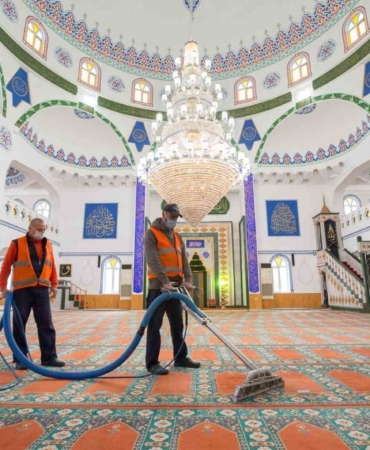 Nilüfer’deki 137 ibadethanede detaylı temizlik