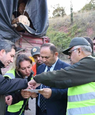 Ormanda mobil kontrol noktalarıyla şok denetimler