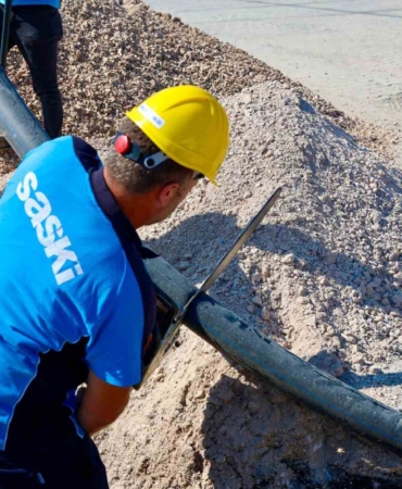 Osmangazi Caddesi’nde altyapı atağı