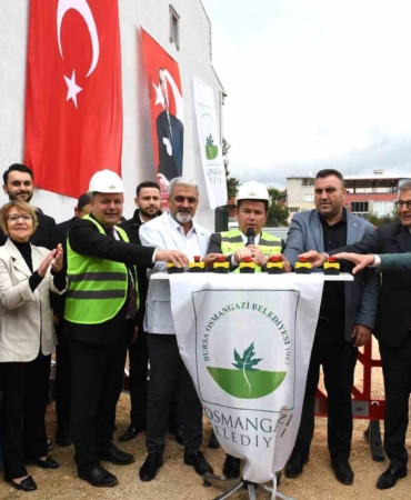 Osmangazi’de yeni kreşin temeli atıldı