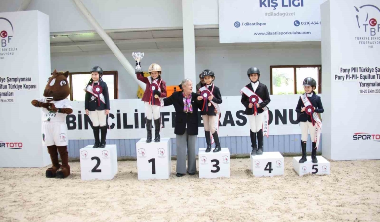 Sakaryalı Pera 7 yaşında Türkiye Şampiyonu oldu