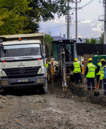Sakarya’nın o mahallelerine bin 200 metrelik yeni atıksu hattı