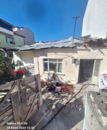 Sobadan çıkan yangın paniğe neden oldu