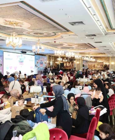 Sultangazi’deki Hoş Geldin Bebek" programında çocuklar gönüllerince eğlendi