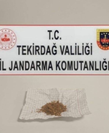 Tekirdağ’da uyuşturucu operasyonları: 3 kişi yakalandı