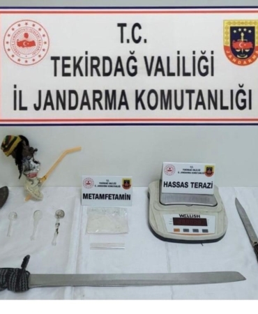 Tekirdağ’da uyuşturucu operasyonları