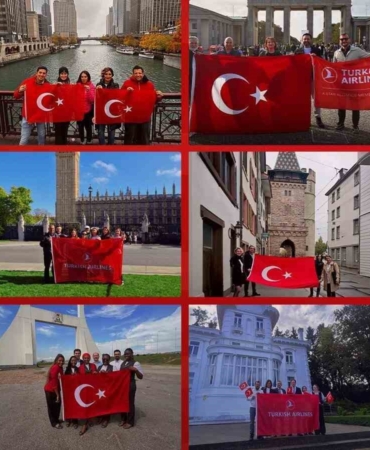 Türk Hava Yolları’ndan 29 Ekim Cumhuriyet Bayramı kutlaması