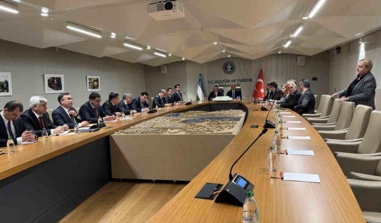 Türkiye ile Özbekistan arasında “Kültür Alanında Niyet Protokolü ve Eylem Planı” imzalandı