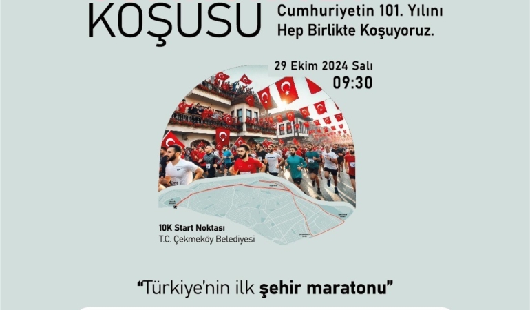 Türkiye’nin ilk şehir maratonu Çekmeköy’de koşulacak