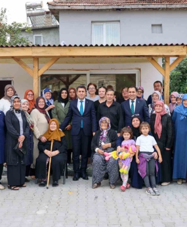 Vali Aygöl, Küplü köyünde kadınları dinledi