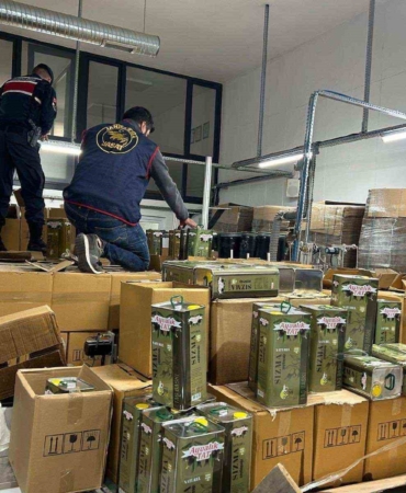 Yalova’da 33 bin litre sahte zeytinyağı ele geçirildi