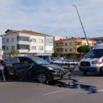 Bandırma’da trafik kazası: 3 yaralı