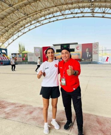 Büyükşehir Belediyesporlu Mine Türker, Avrupa şampiyonu