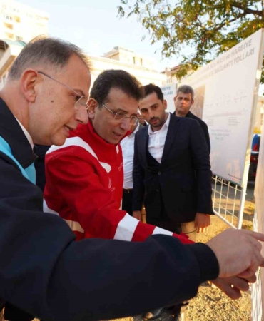 İmamoğlu ve Çalık, Beylikdüzü’nde incelemelerde bulundu