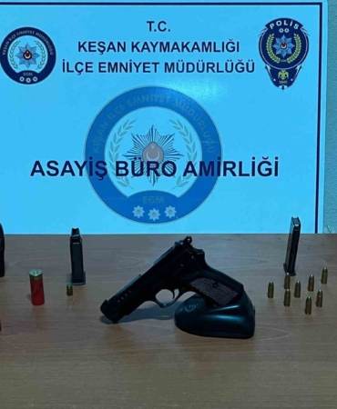 Keşan’da 17 adrese eş zamanlı operasyon yapıldı