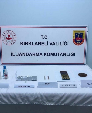 Kırklareli’nde uyuşturucu operasyonu: 12 gözaltı