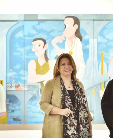 Resim sergisi sanatseverlerle buluştu