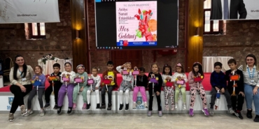 Silivri’de çocuklara atölye sanat etkinlikleri düzenledi