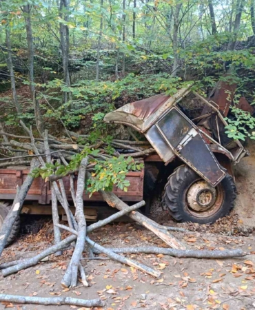 Susurluk’ta traktör kazası, 1 ağır yaralı