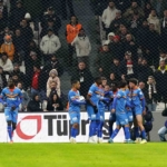 Trendyol Süper Lig: Beşiktaş: 2 - Göztepe: 2 (İlk yarı)