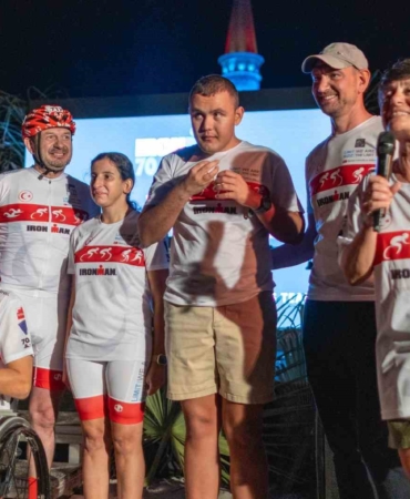 Üç özel sporcu ve Oğuz Ömür, IRONMAN 70.3’te limitleri zorlayacak