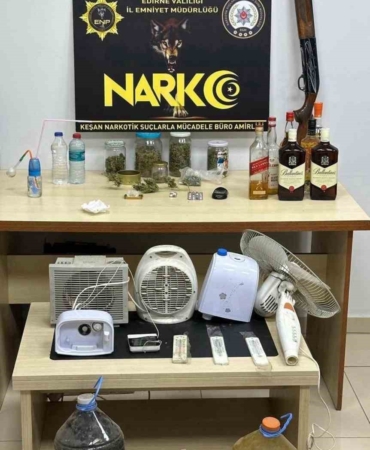 Uyuşturucu ve kaçak ürün operasyonu: 1 tutuklama