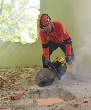 Yıldırım’da nefes kesen tatbikat