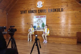 İlkokul öğrencilerinden örnek proje Akıl Küpü TV
