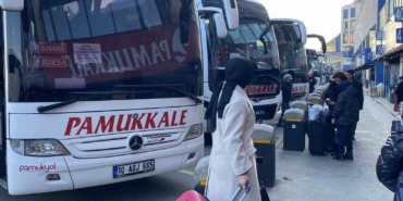 Büyük İstanbul Otogarı’nda yarıyıl tatili hareketliliği