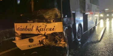 Sarıyer’de Kuzey Marmara Otoyolu’nda feci ölüm: Yola reflektör koyarken otobüs çarptı