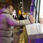 Silivri’de işe giden vatandaşlara sıcak çorba