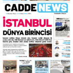 CADDE NEWS E-GAZETE 20 OCAK 2025