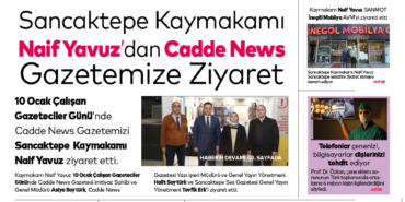 CADDE NEWS E-GAZETE 3. SAYISI 13 OCAK 2025