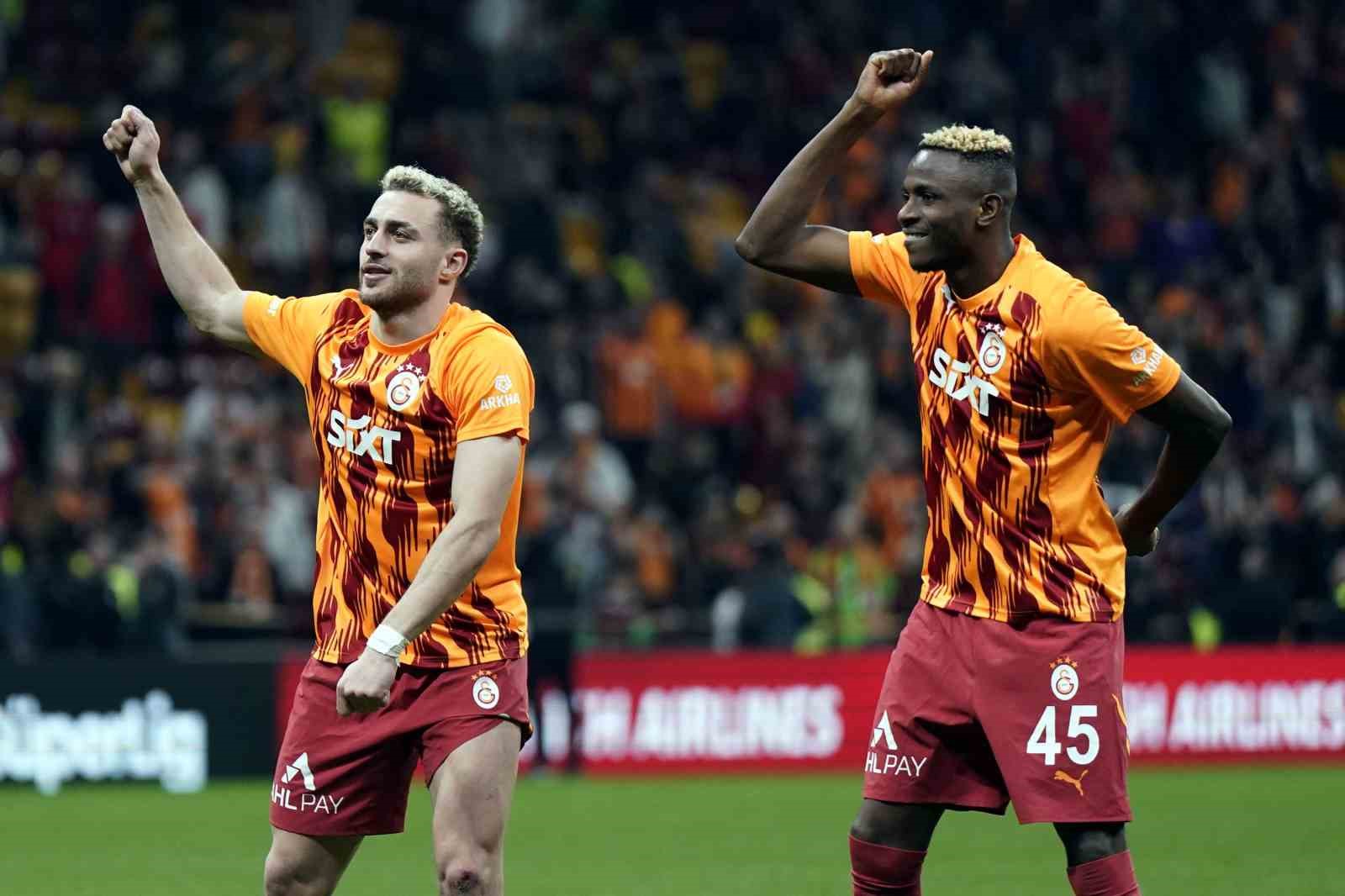 Maç sonu 3’lüsü Osimhen ve Barış Alper’den