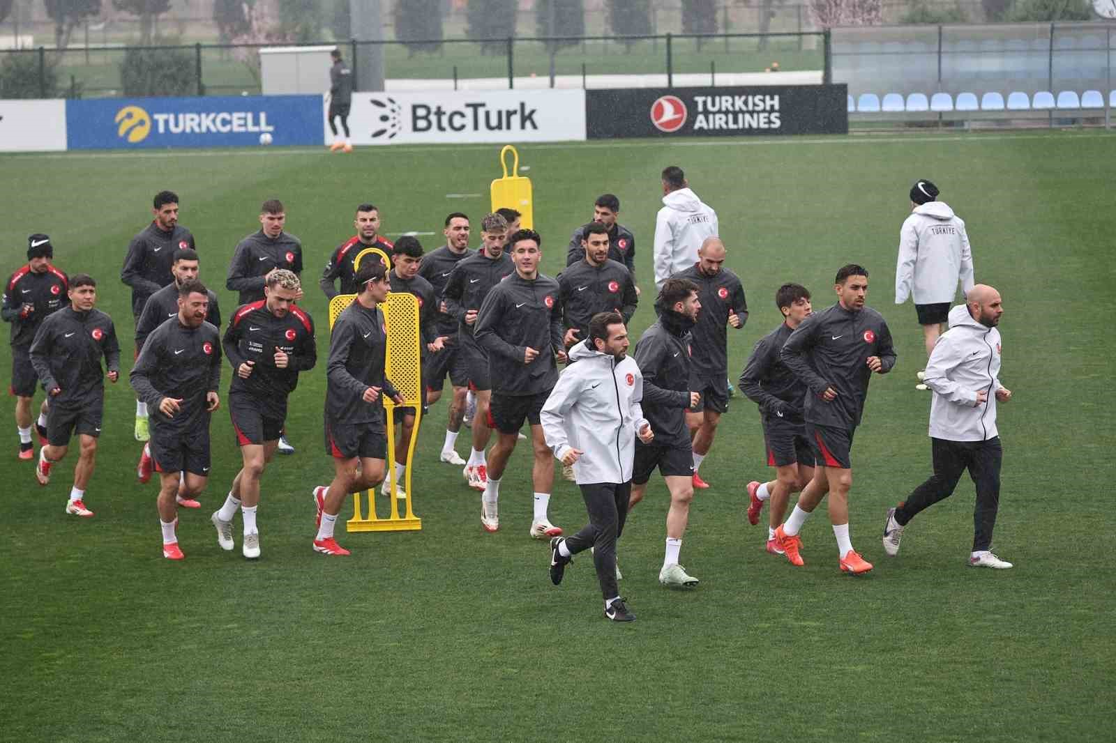 A Milli Takım’da, Macaristan mesaisi başladı