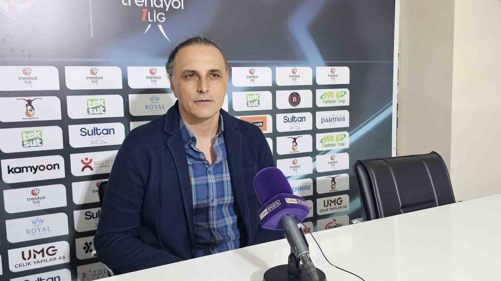 Bandırmaspor - Adanaspor maçın ardından