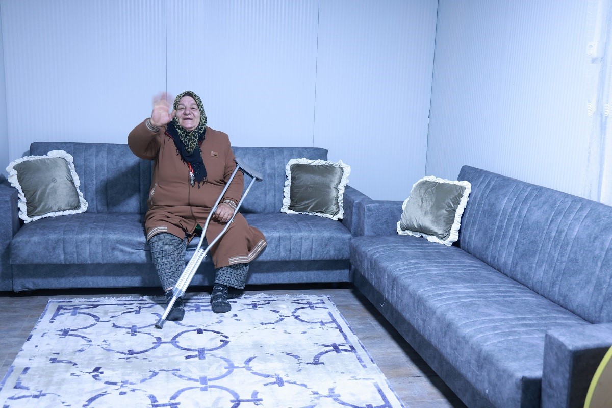 Ayşe Teyze’nin hem evi hem gönlü ısındı