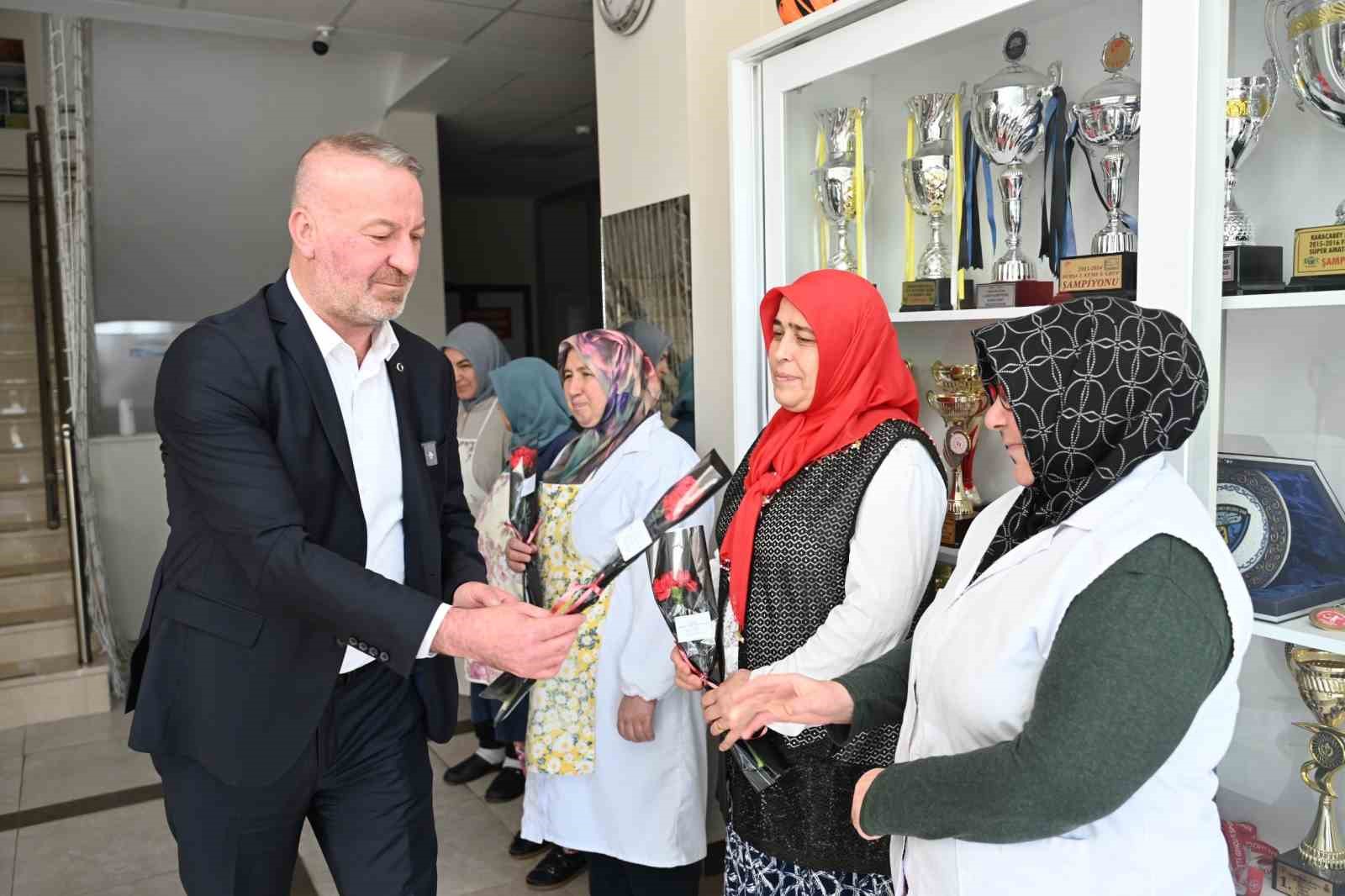 Başkan Karabatı: "Kadınlarımızın gücüyle daha güzel bir gelecek inşa edeceğiz"