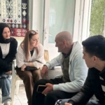 Havran’da üniversiteliler huzurevini ziyaret etti