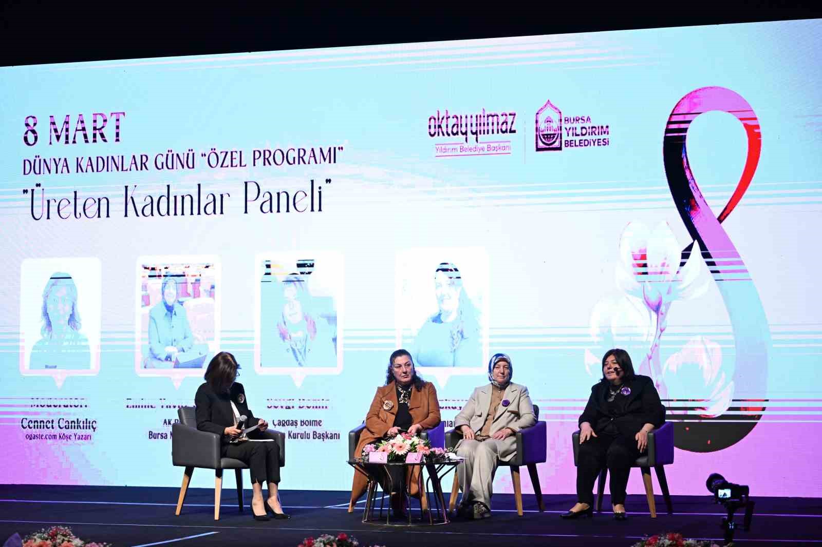 Yıldırım’da üreten kadınlar paneli